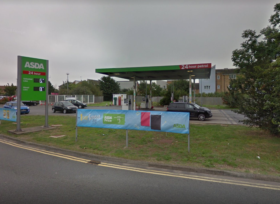 ASDA PETROL - shoeburyness, southend-on-sea