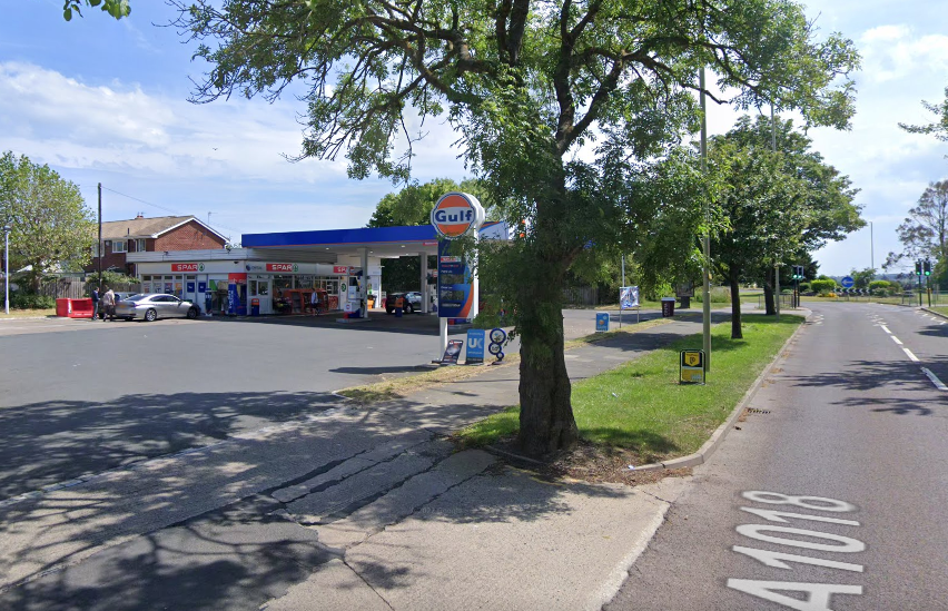 GULF PETROL Ridgeway Service Station, King Road (SOUTH SHIELDS